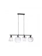 Lampy sufitowe - Leuchten Direkt 15400-18 - Żyrandol na lince SOPHIE 4xE27/40W/230V - miniaturka - grafika 1