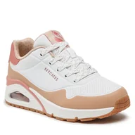 Sneakersy damskie - Sneakersy Skechers 177121/WTAN White/Tan - miniaturka - grafika 1