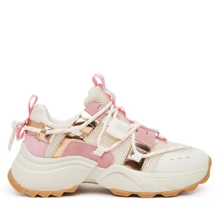 Sneakersy Steve Madden Tazmania SM11002419 Biały - Sneakersy damskie - miniaturka - grafika 1