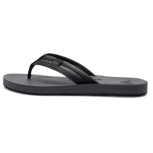Klapki męskie Quiksilver Carver Squish japonki plażowe czarne-40 - Klapki i japonki męskie - miniaturka - grafika 1