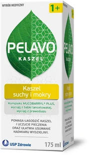 Pelavo Kaszel suchy i mokry syrop 175 ml - Przeziębienie i grypa - miniaturka - grafika 1