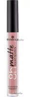 Szminki - Essence - 8H Matte Liquid Lipstick - Matowa pomadka w płynie do ust - 2,5 ml - 03 - SOFT BEIGE - miniaturka - grafika 1