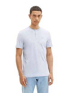 TOM TAILOR Koszulka męska 1036438, 31992-Stonington Blue White Stripes, XXL, 31992 - Stonington Blue White Stripes, XXL - Koszulki męskie - miniaturka - grafika 1
