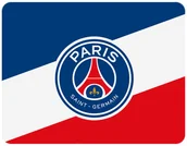 Podkładki pod mysz - PODKŁADKA POD MYSZKĘ PSG PARIS SAINT GERMAIN 23x19CM DO LAPTOPA - miniaturka - grafika 1