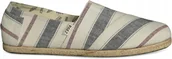 Mokasyny męskie - Paez Espadryle Męskie W Paski Wsuwane 41 Żkh - miniaturka - grafika 1