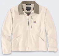 Kurtki i kamizelki sportowe damskie - Damska Kurtka Carhartt Detroit Canvas Natural - miniaturka - grafika 1