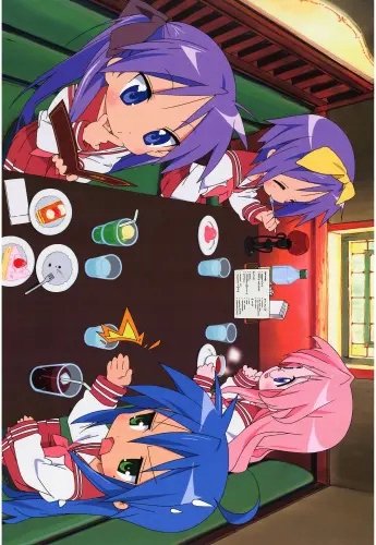 Plakat Anime Manga Lucky Star ls_112 A2 (custom)