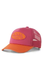 Czapki damskie - Von Dutch Czapka damska - Trucker Tampa Kobiety wyrazisty róż|pomarańczowy jednolity, ONE SIZE - miniaturka - grafika 1