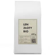 Zdrowa żywność - The Planet Len złoty (siemię lniane) 600 g Bio - żywność - miniaturka - grafika 1