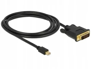 Delock Kabel adapter mini DisplayPort - DVI-D M/M - Kable komputerowe i do monitorów - miniaturka - grafika 1