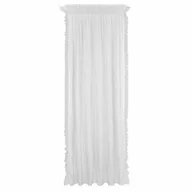 Firany - Firana AGNESS biała koronka 140x270 cm - miniaturka - grafika 1