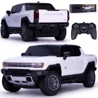Zabawki zdalnie sterowane - AUTKO ZDALNIE STEROWANE RC SAMOCHODZIK NA PILOTA Hummer EV GUMOWE KOŁA - miniaturka - grafika 1