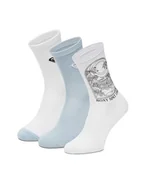 Skarpetki damskie - Roxy Skarpety AS_ROXY_05W_SS25 (3-PACK) Biały - miniaturka - grafika 1