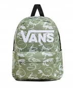 Plecaki szkolne i tornistry - Plecak dziecięcy Vans OLD SKOOL GROM BACKPACK VN000H56CBO Loden Green/White - miniaturka - grafika 1
