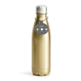 Sagaform Butelka termiczna stalowa (złota - 0,5 l) To Go SF-5018142 - Butelki termiczne - miniaturka - grafika 1