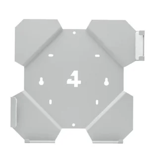 4MOUNT Zestaw uchwytów 4MOUNT do konsoli PS4 Slim Biały - Akcesoria do Playstation - miniaturka - grafika 1