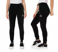 Dresy damskie - Ciepłe Spodnie Polarowe Dresowe Damskie 7012-1 r S - miniaturka - grafika 1