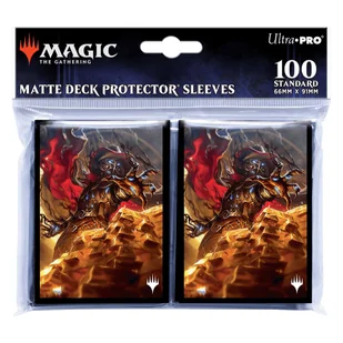 Ultra-Pro: Magic the Gathering - Outlaws of Thunder Junction - Matte Deck Protector Sleeves - Conti, Canny Acquisitor - gra - Akcesoria do gier planszowych - miniaturka - grafika 1