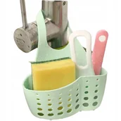 Pojemniki kuchenne - Organizer Kuchenny Na Gąbki Wiszący Uchwyt Na Zlew - miniaturka - grafika 1