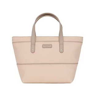 Hexagona Paris Cabas Femme-Collection Serena-Marine-en Syntetyczny-Noszony na małą torebkę na ramię, 33,5 x wys. : 20,5 x gł. : 11,5 cm, beżowy - Torebki damskie - miniaturka - grafika 1