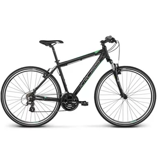 Kross Evado 2.0 28" 2018 czarny/zielony mat - Rowery - miniaturka - grafika 1