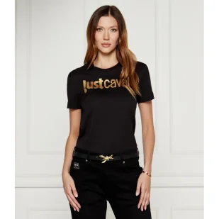 Just Cavalli T-shirt | Slim Fit - Koszulki i topy damskie - miniaturka - grafika 1