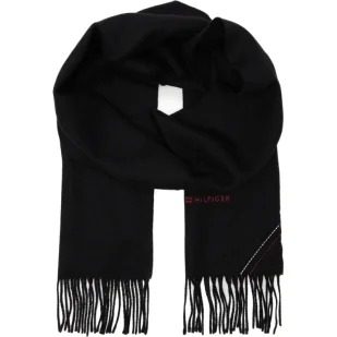 Tommy Hilfiger Wełniany szal 1985 - Apaszki i szaliki męskie - miniaturka - grafika 1