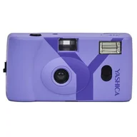 Aparaty analogowe - Aparat analogowy YASHICA MF-1 Snapshot Art Camera Lawendowy - miniaturka - grafika 1