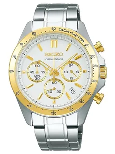 Zegarek ZEGAREK MĘSKI SEIKO CHRONOGRAPH CASUAL QUARTZ SBTR024 + BOX - Zegarki męskie - miniaturka - grafika 1