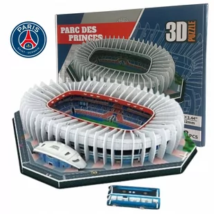 PUZZLE 3D STADION PIŁKARSKI PSG Paris Saint Germain Parc Des Princes 123el - Puzzle - miniaturka - grafika 1