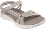 Sandały damskie - Skechers sandały damskie GO WALK Flex Sandal Sublime 141451-TPE 40 - miniaturka - grafika 1