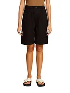 Spodenki damskie - ESPRIT Collection Damskie szorty dżinsowe 043EO1C303, 001/BLACK, 31, 001/Black - miniaturka - grafika 1