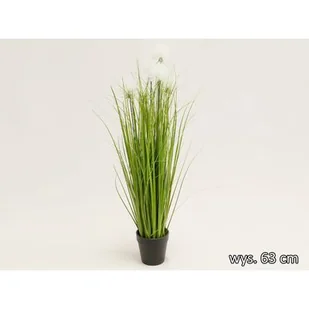 Trawa w doniczce 63 cm - Sztuczne kwiaty - miniaturka - grafika 1