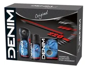 Zestawy kosmetyków męskich - Denim Denim zestaw Original woda po goleniu 100ml + dezodorant 150ml + żel pod prysznic 250ml - miniaturka - grafika 1
