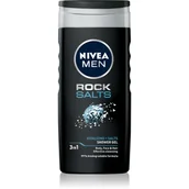 Żele pod prysznic dla mężczyzn - Nivea Men Rock Salt żel pod prysznic 250 ml dla mężczyzn - miniaturka - grafika 1