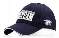 Czapki i chusty sportowe męskie - Czapka Z Daszkiem Bejsbolówka Sealteam Granatowa - miniaturka - grafika 1