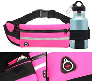 Etui Artnico do biegania na telefon max 7" różowe - Etui i futerały do telefonów - miniaturka - grafika 4