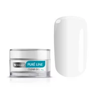 Żele do paznokci - Silcare Żel Budujący UV Pure Line Clear 15 g - miniaturka - grafika 1