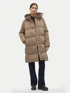 Kurtki damskie - Vero Moda Kurtka zimowa Stella 10300030 Beżowy Loose Fit - miniaturka - grafika 1