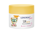 Kremy dla dzieci - Linomag Sun SPF 30 Krem Przeciwsłoneczny 0m+ 50 ml - miniaturka - grafika 1