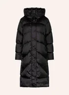 Płaszcze damskie - Luisa Cerano Płaszcz Puchowy schwarz - miniaturka - grafika 1
