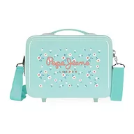 Kosmetyczki, organizery i kuferki - Pepe Jeans Leslie kosmetyczka z możliwością regulacji, niebieska, 29 x 21 x 15 cm, sztywna, ABS 9,14 l, 0,84 kg - miniaturka - grafika 1