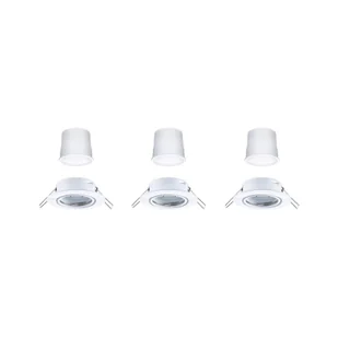 Reflektor wpuszczany LED Paulmann Base, biały, Set of 3 RGBW ZigBee - Oprawy, klosze i abażury - miniaturka - grafika 5