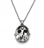 Wisiorki - HALLOWEEN - NASZYJNIK, WISIOREK, PRZYWIESZKA - PIĄTEK 13 - MASKA JASONA - miniaturka - grafika 1