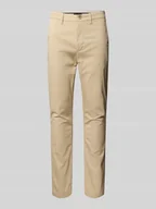 Spodnie męskie - Chinosy o kroju slim fit z mieszanki bawełny - miniaturka - grafika 1
