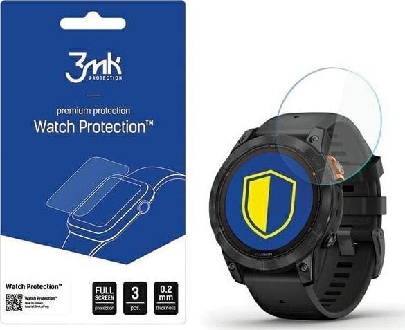 3MK FlexibleGlass Watch Garmin Fenix 7 Pro Solar Hybrydowe szkło