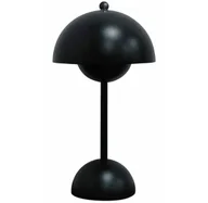 Lampy stojące - Czarrna lampa stołowa led - K617-Wigo - miniaturka - grafika 1