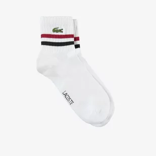 Lacoste męskie wysokie skarpety bawełniane SPORT - Skarpetki męskie - miniaturka - grafika 1
