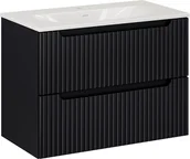 Meble łazienkowe - Zestaw meblowy 80cm z umywalką meblową SKY - miniaturka - grafika 1