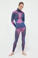 Bielizna sportowa damska - Viking komplet bielizny funkcyjnej Fusion kolor różowy - miniaturka - grafika 1